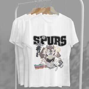 N-B-A San Antonio Spurs Looney Tunes Taz Shirt, San Antonio Spurs Shirt